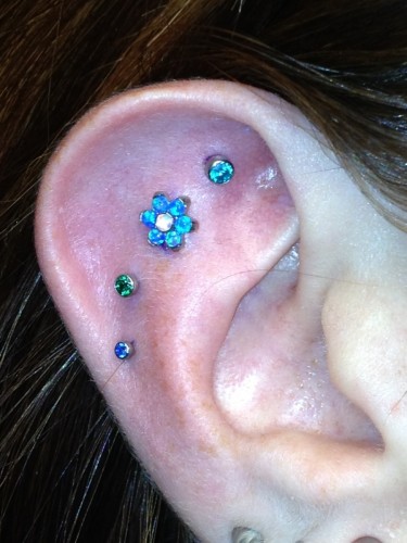 Fun Ear Project With Titanium Jewelry From Anatometal And NeoMetal